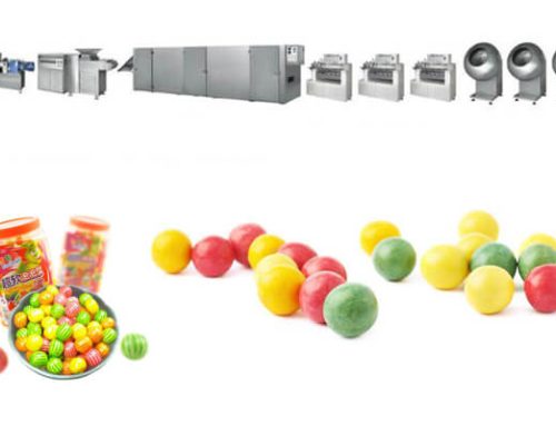 Odd-Shape Bubble Gum Forming Production Line