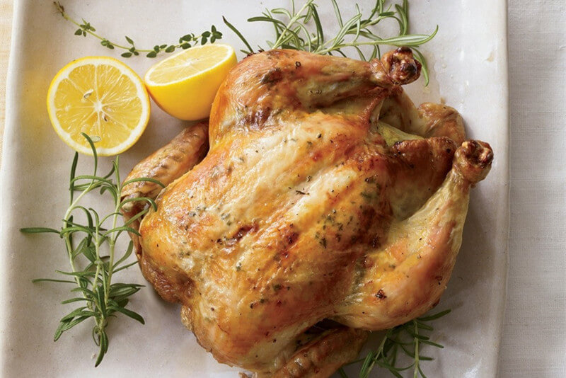 homemade roasted chicken recipe