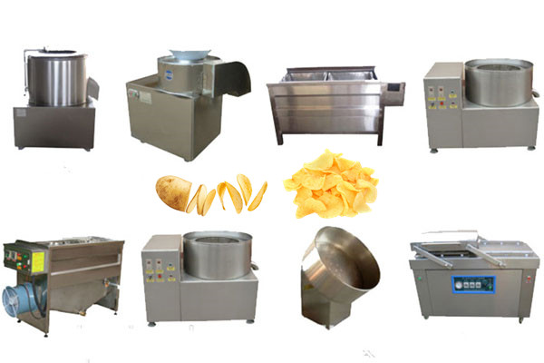 small potato chips plant